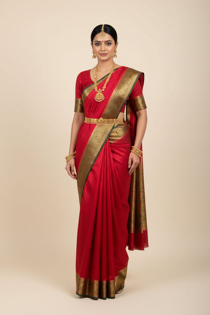 Pure Mysore Silk Saree.