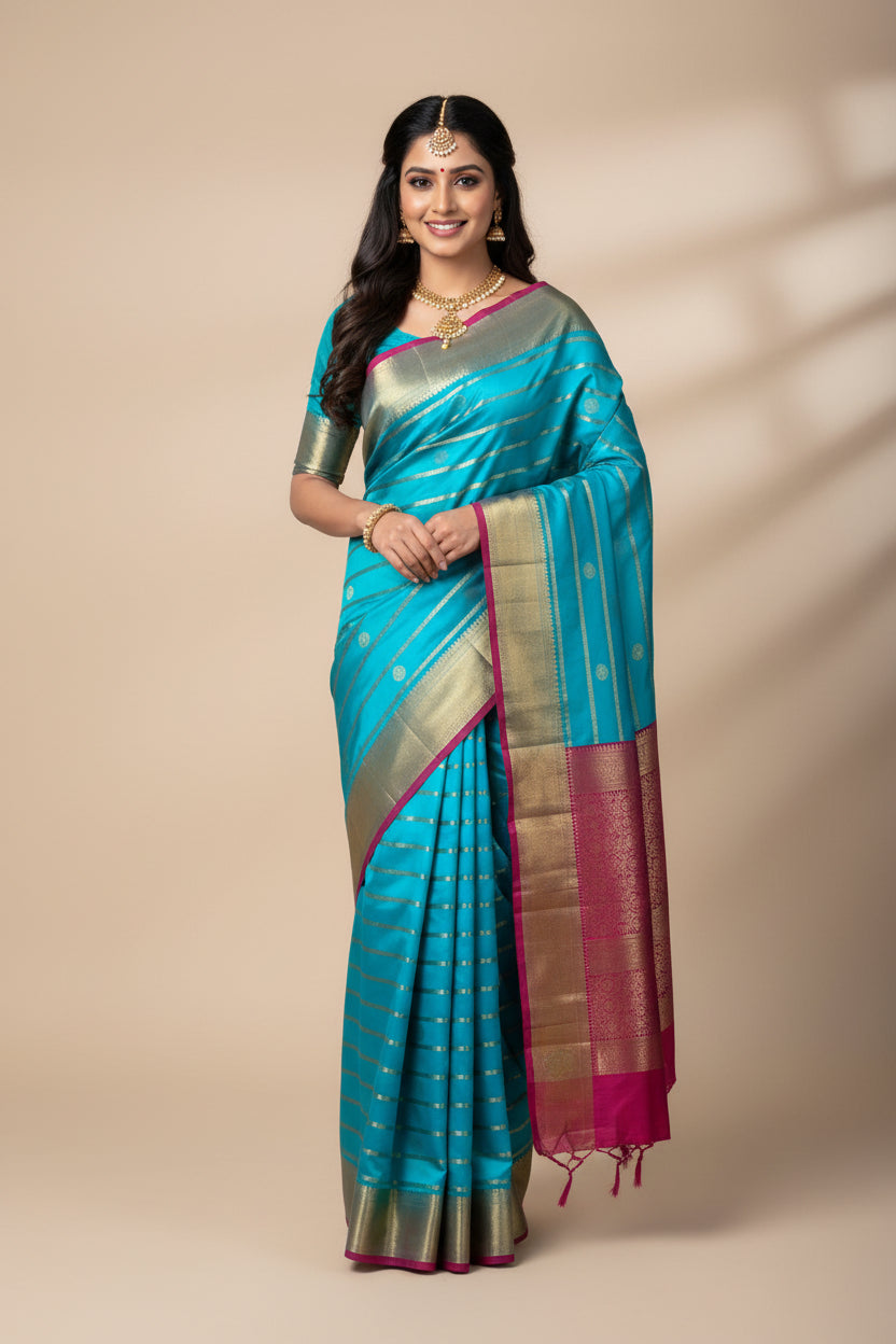 Pure Kanchipuram SIlk Saree