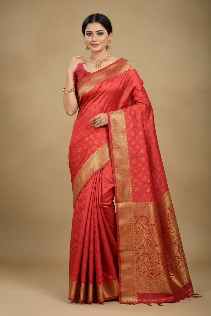 Raw Silk Saree.