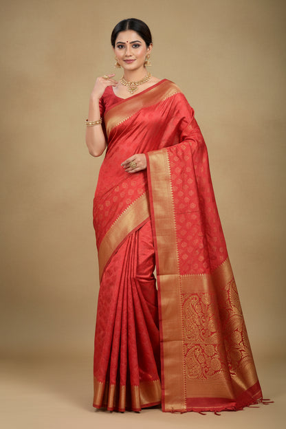 Raw Silk Saree.