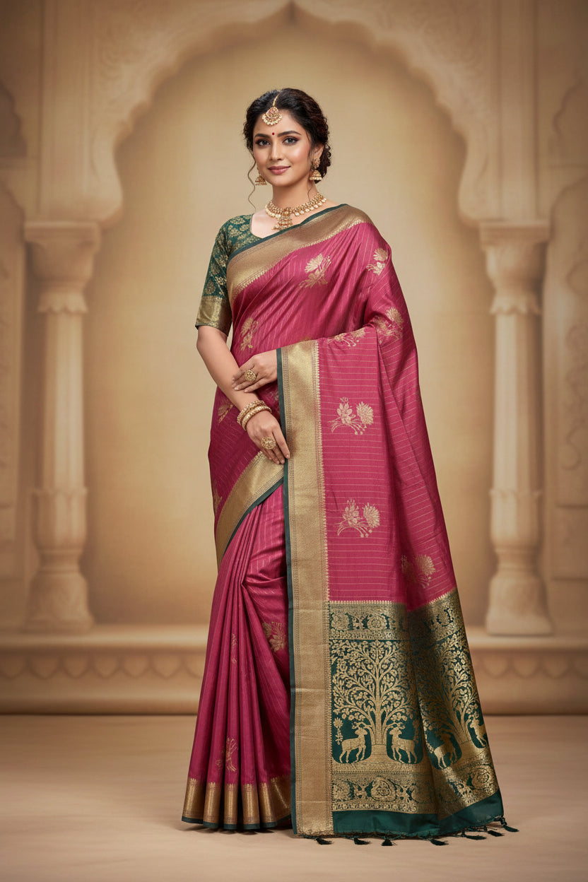 Artificial / Mix Crape Sarees