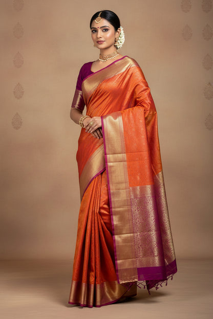 Pure Kanchipuram Silk Saree