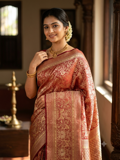 Pure Kanchipuram Silk Saree