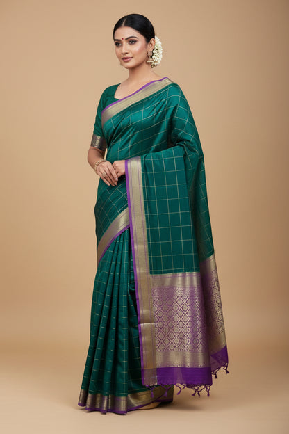 Pure Mysore Silk Saree.