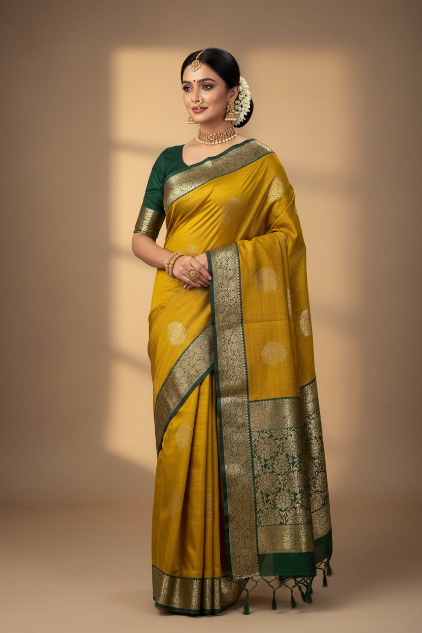 Pure Kanchipuram Silk Saree
