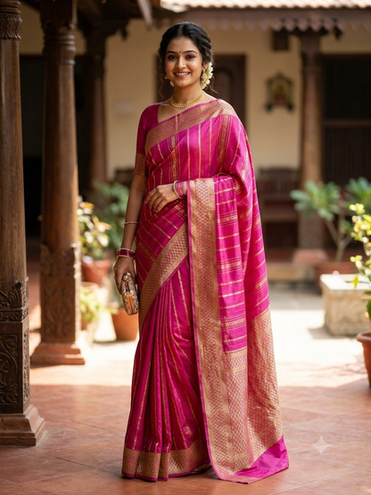 Pure Mysore Silk Saree.