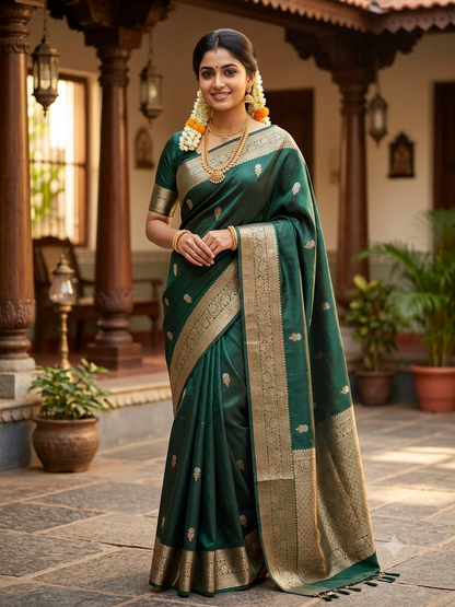 Pure Kanchipuram Silk Saree