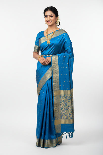 Pure Mysore Silk Saree.
