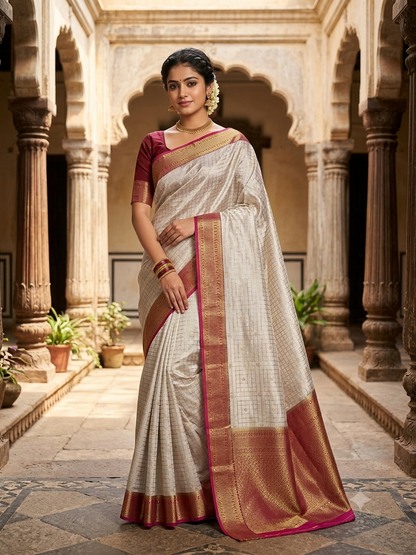 Pure Mysore Silk Saree.