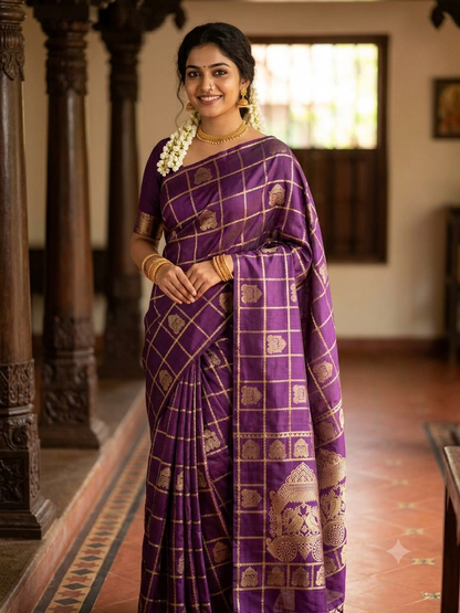 Pure Mysore Silk Saree.