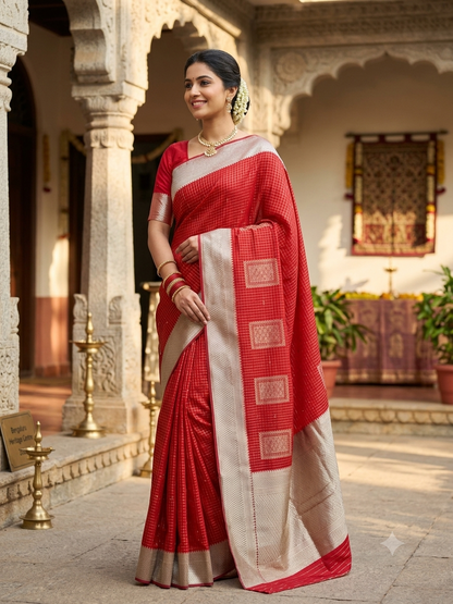 Pure Mysore Silk Saree.