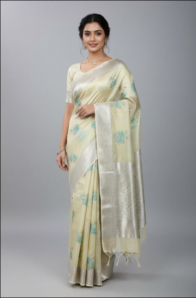Kanchi Mix Silk Saree