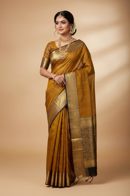 Kanchi Mix Silk Saree