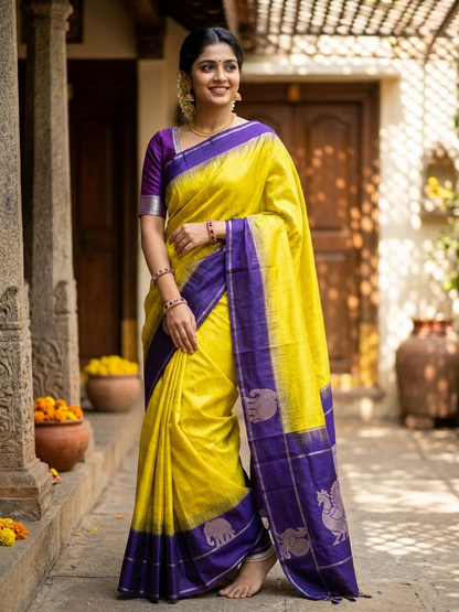 Kanchi Pure Soft Silk