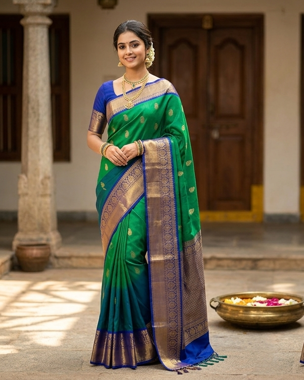 Pure Kanchipuram Silk Saree