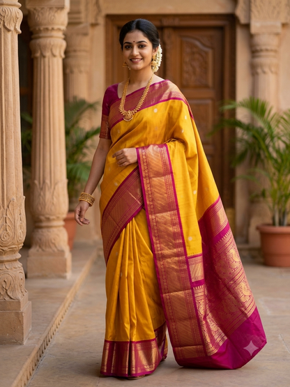 Pure Kanchipuram Silk Saree