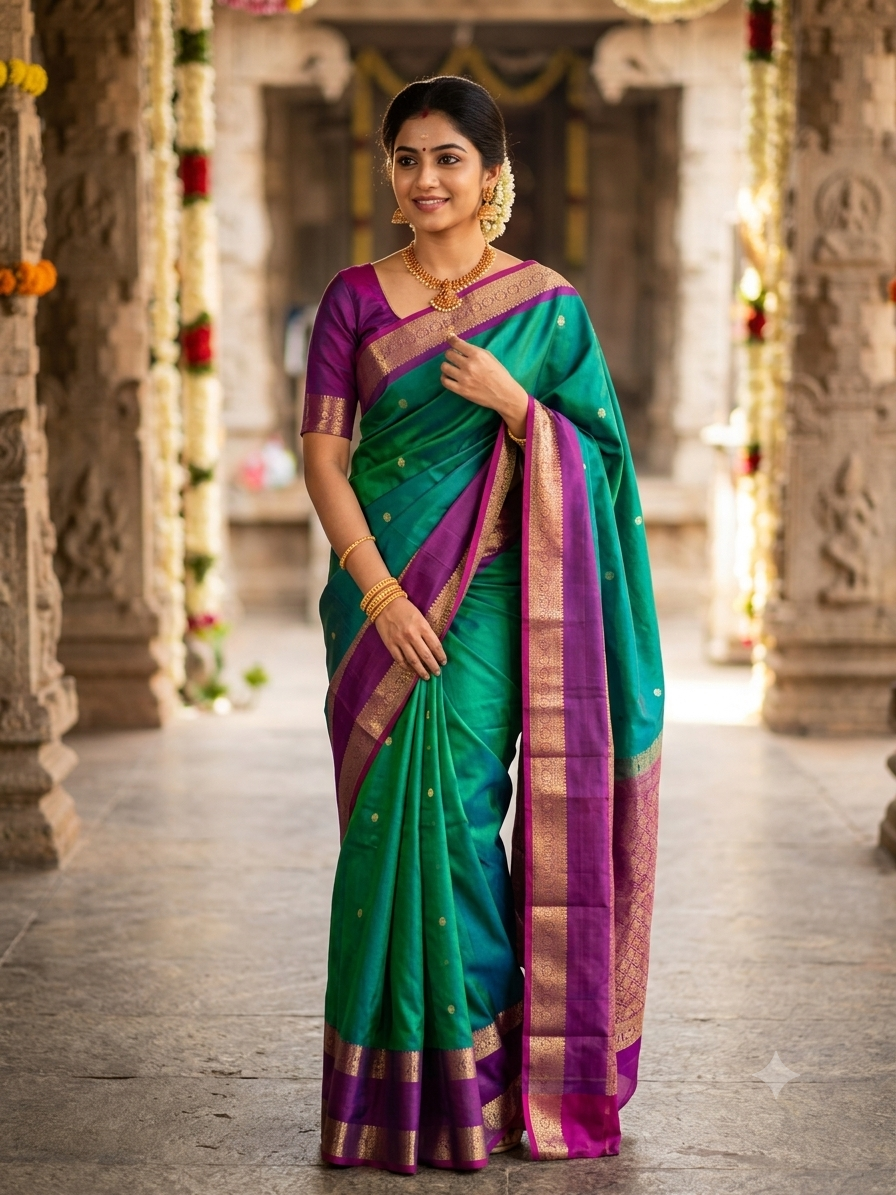 Pure Kanchipuram Silk Saree