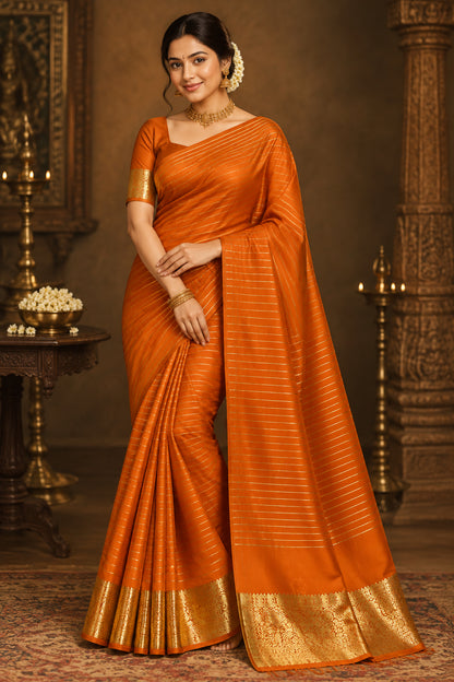 Pure Mysore Silk Saree ( 60 Grams )