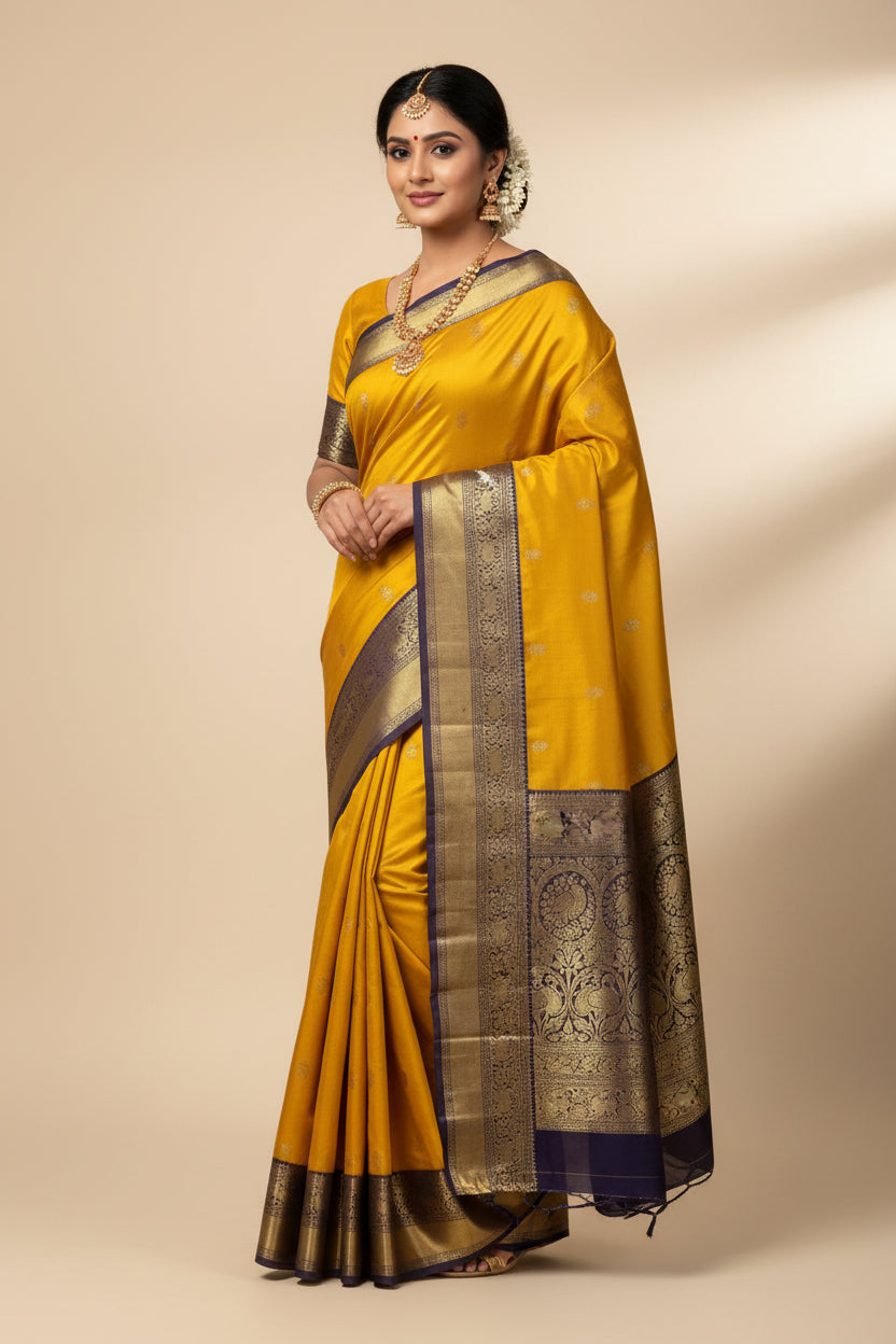 Pure Kanchipuram Silk Saree