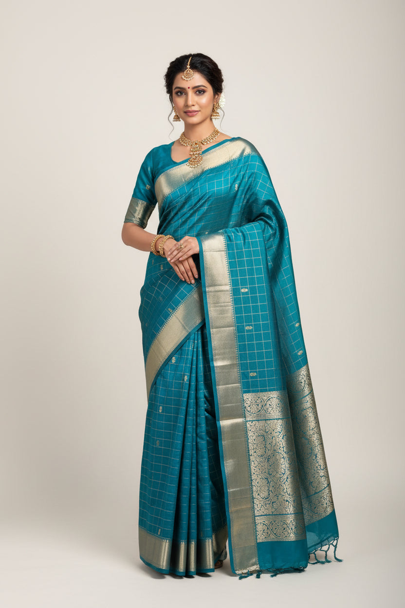 Pure Kanchipuram Silk Saree