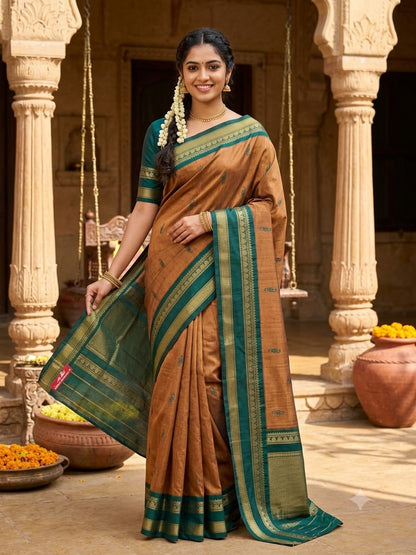 Pure Cotton Silk Saree