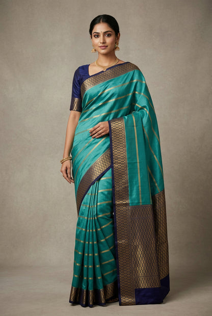 Pure Mysore Silk Saree.
