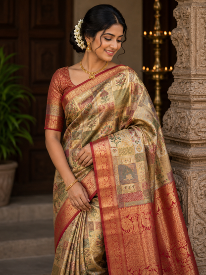 Pure Kanchipuram SIlk Saree