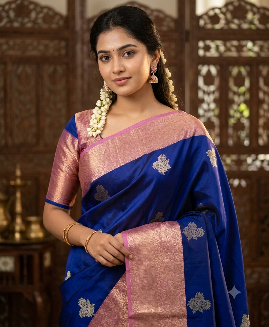 Kanchi Mix Silk Saree