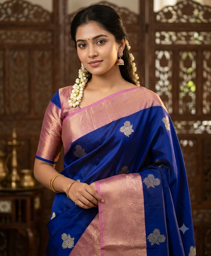 Kanchi Mix Silk Saree