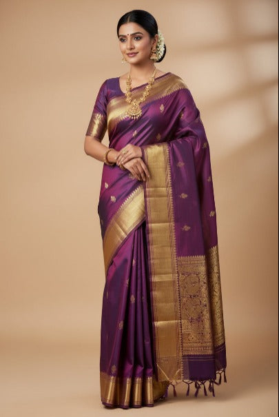 Pure Kanchipuram Silk Saree
