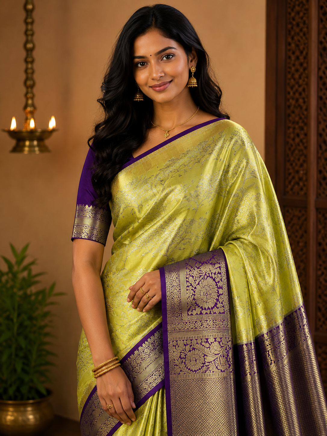 Pure Kanchipuram Silk Saree