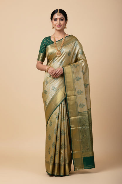 Kanchi Mix Silk Saree