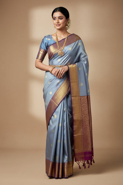 Kanchi Mix Silk Saree