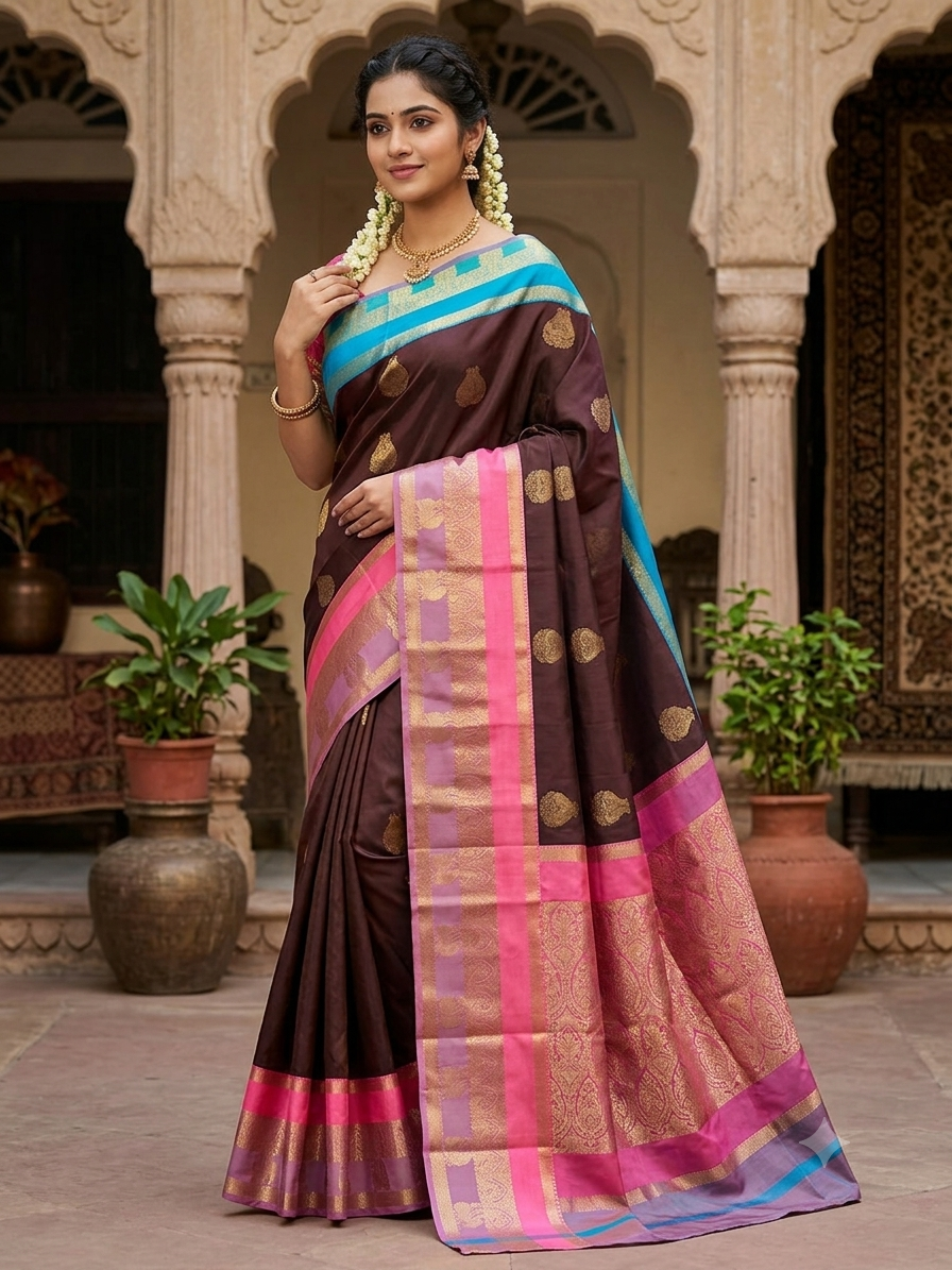 Pure Kanchipuram Silk Saree