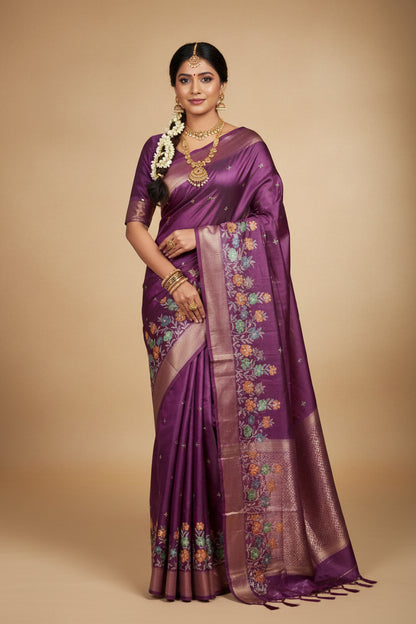 Tussar Silk Saree.
