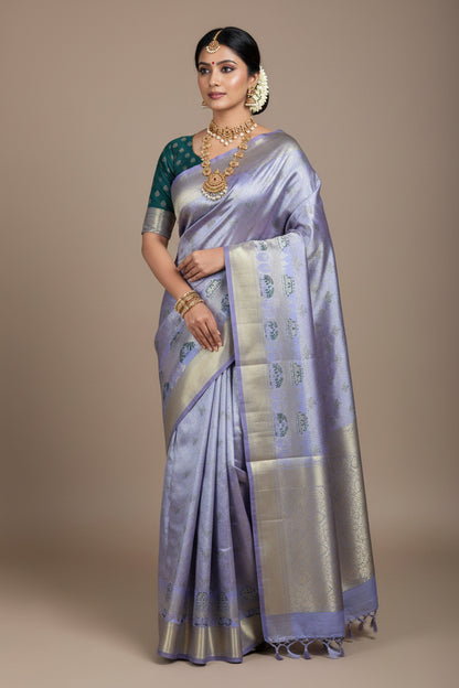 Kanchi Mix Silk Saree
