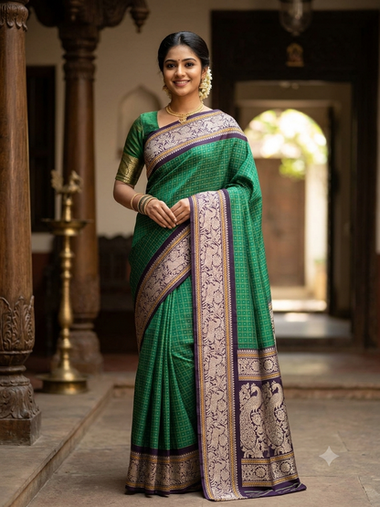 Pure Cotton Silk Saree