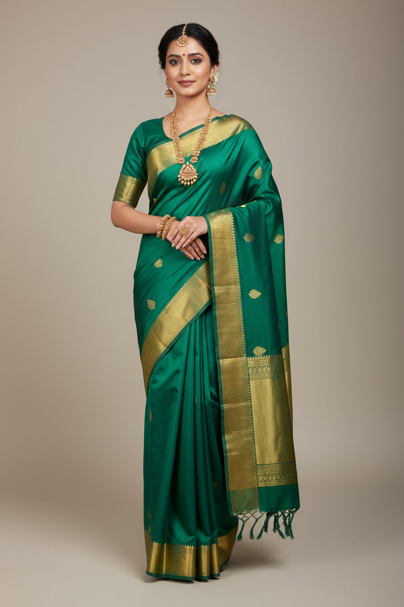 Pure Mysore Silk Saree.
