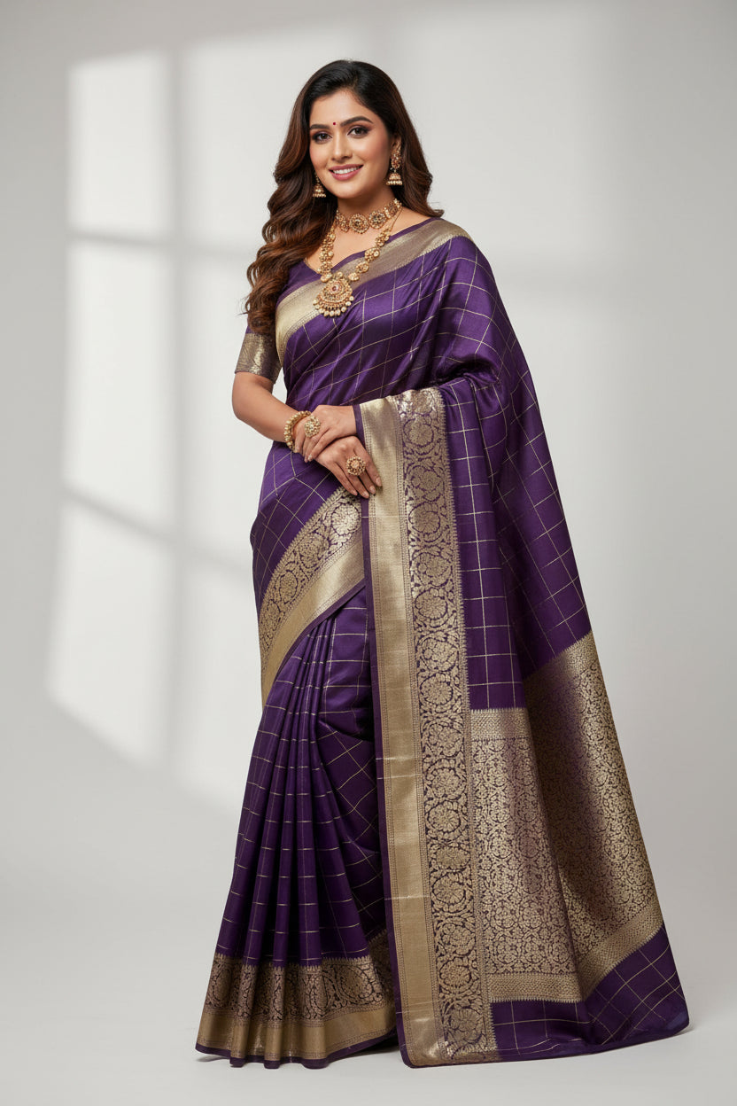 Pure Mysore Silk Saree.
