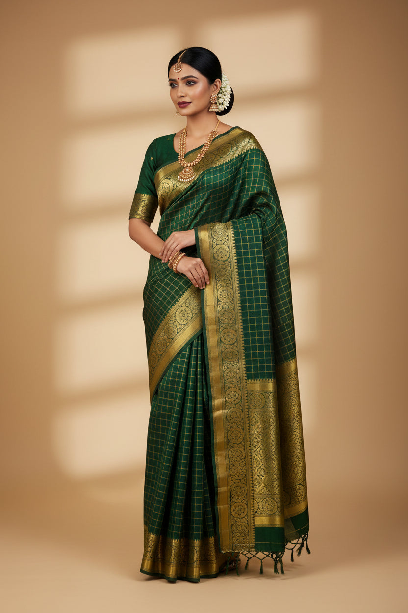 Pure Cotton Silk Saree