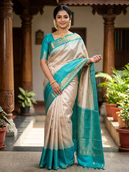 Pure Kanchipuram Silk Saree