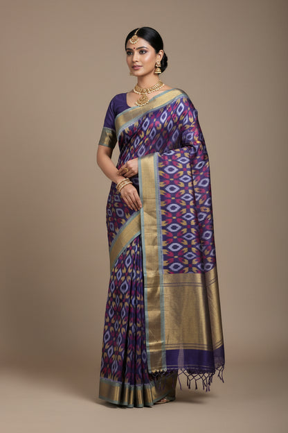 Kanchi Pure Pochampalli Silk