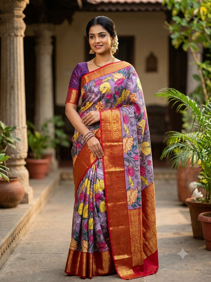 Pure Kanchipuram Silk Saree