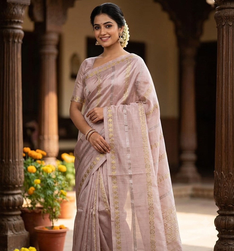 Pure Mysore Silk Saree.