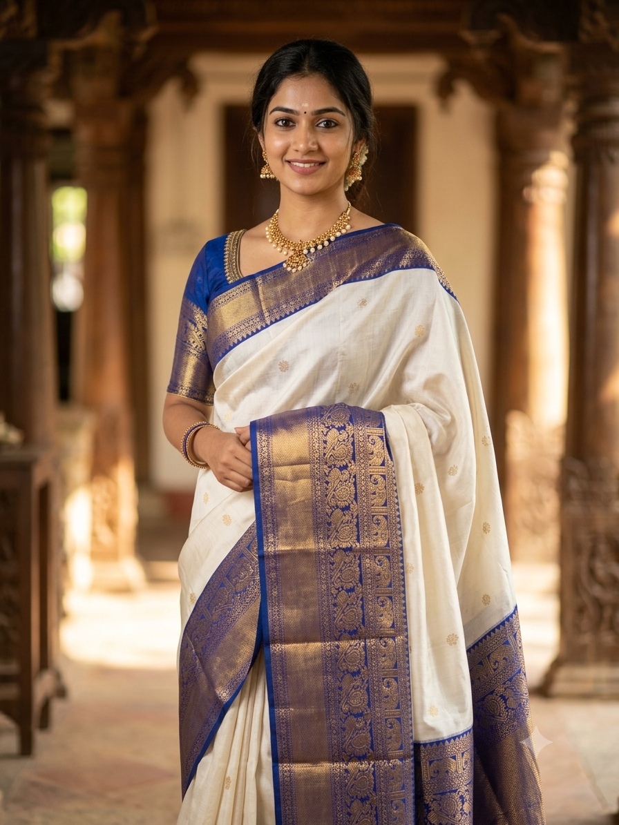 Pure Kanchipuram Silk Saree