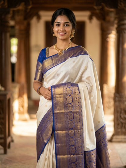 Pure Kanchipuram Silk Saree