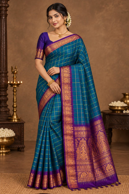 Pure Cotton Silk Saree