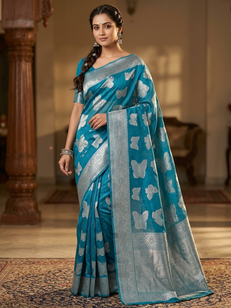 Pure Cotton Silk Saree