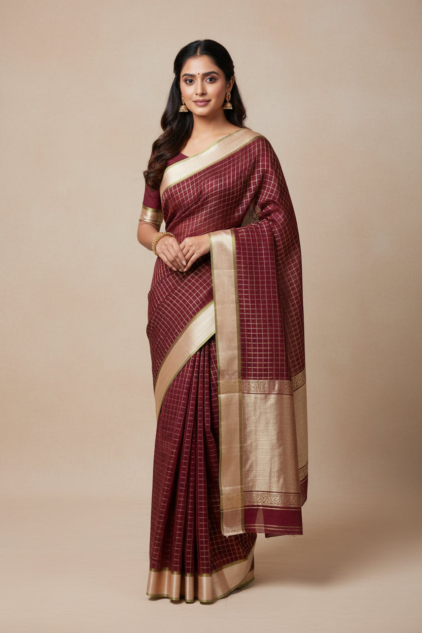 Pure Mysore Silk Saree.