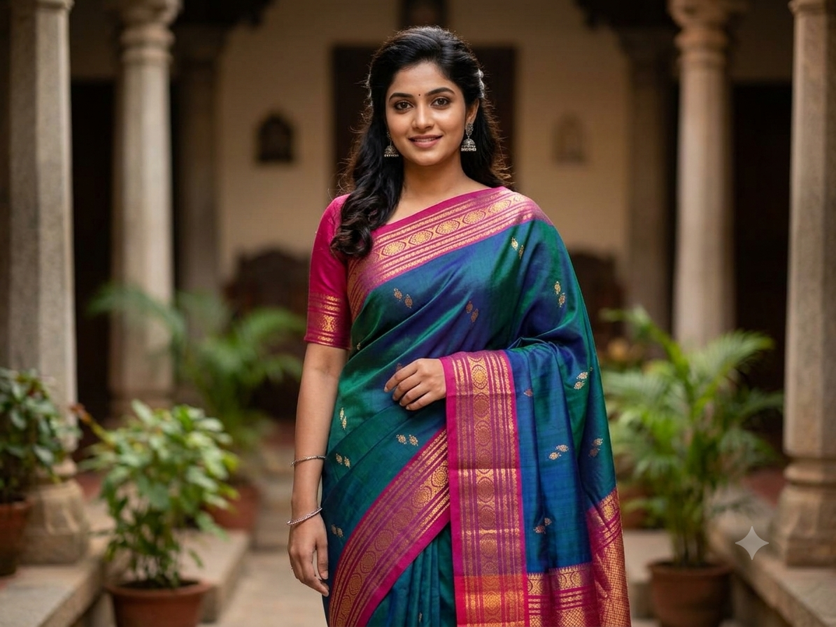 Pure Kanchipuram Silk Saree